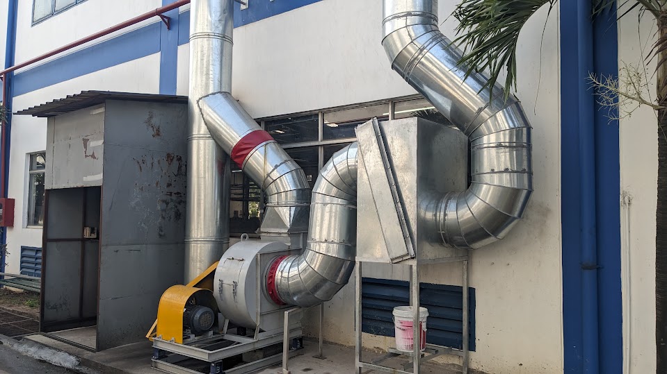Hệ thống xử lý hơi bụi gỗ - Công ty TNHH SX Đồ Mộc Chien Việt Nam