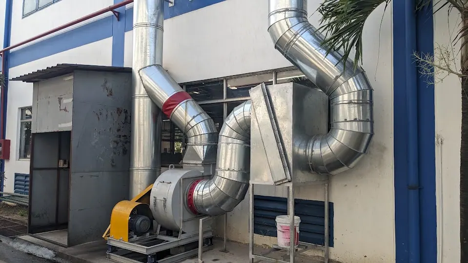 Hệ thống xử lý hơi bụi gỗ